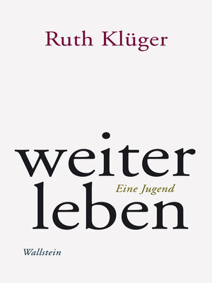 cover image of weiter leben